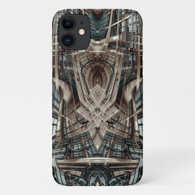 Futuristic fantasy building Case-Mate iPhone case (Back)