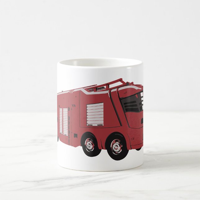 Futuristic Fire Truck Coffee Mug (Creator Uploaded)
