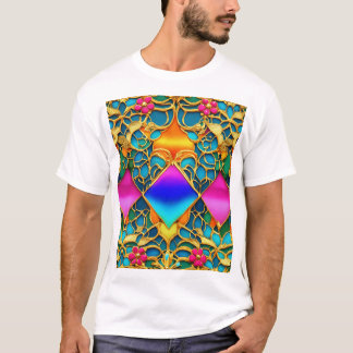 Futuristic French Mansion Interior T-Shirt
