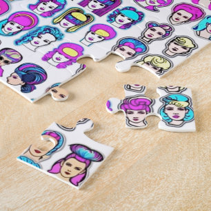 Futuristic Hair-Raising High-Tech Hairdos  Jigsaw Puzzle
