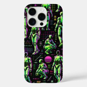 Futuristic Humanoid Robot Art AI Android Sci-Fi iPhone 16 Pro Case