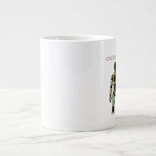 Futuristic Humanoid Robot design Large Coffee Mug