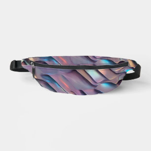 Futuristic iridescent/abstract holographic fanny pack