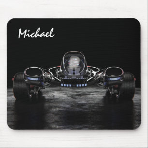 Futuristic Mars Rover Mouse Pad