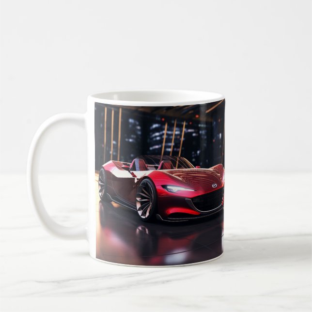 Futuristic Mazda MX5 Miada ND Mug (Left)