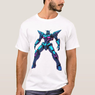 Futuristic Mecha Warrior T-Shirt