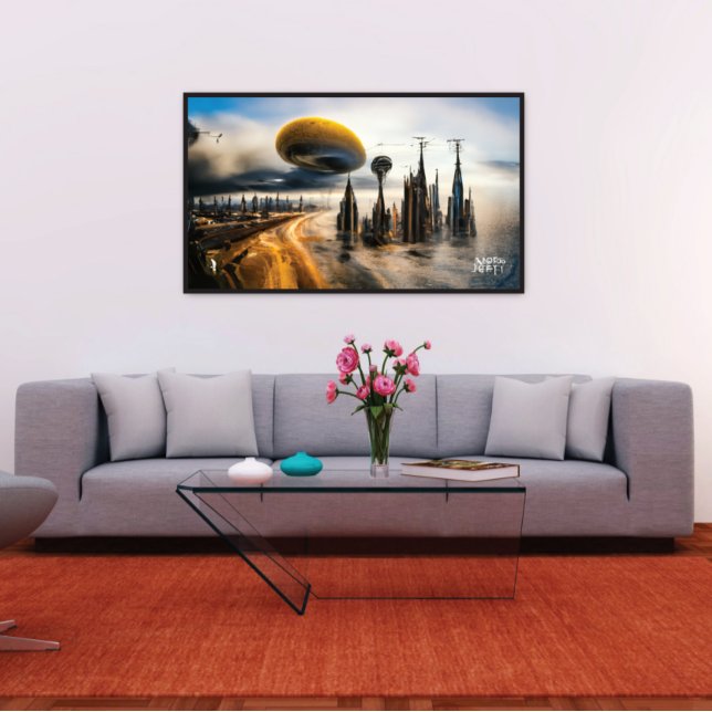 Futuristic Metropolis Poster (Creator Uploaded)