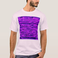 Futuristic Neon Brick Wall Design