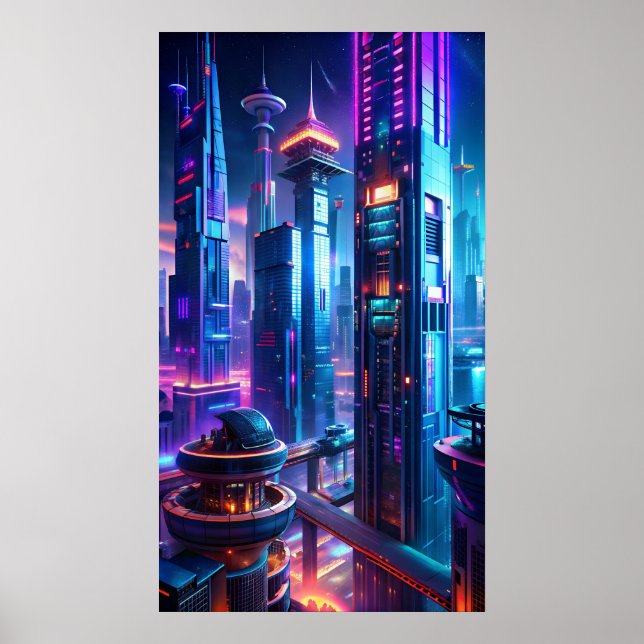 Futuristic Poster (Front)