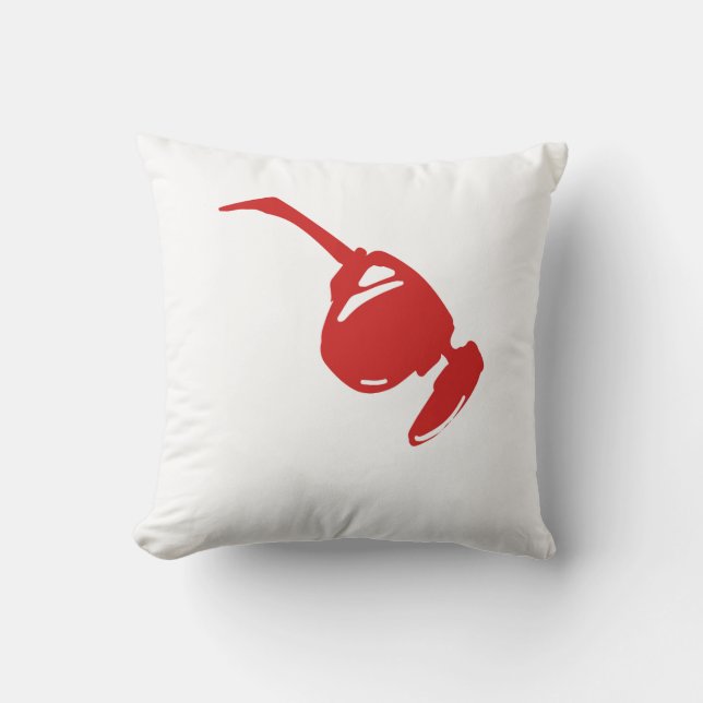 Futuristic Red Tech Design."Perfect for tech lover Throw Pillow (Front)