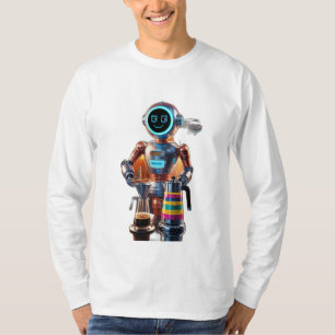 Futuristic retro robot T-Shirt