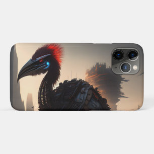 Futuristic Robot Australian Emu, iPhone 11 Pro Case