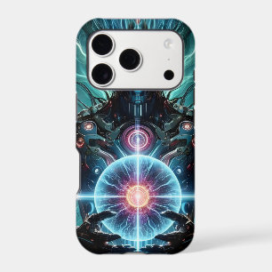 Futuristic Robot Cosmic Core Cyberpunk