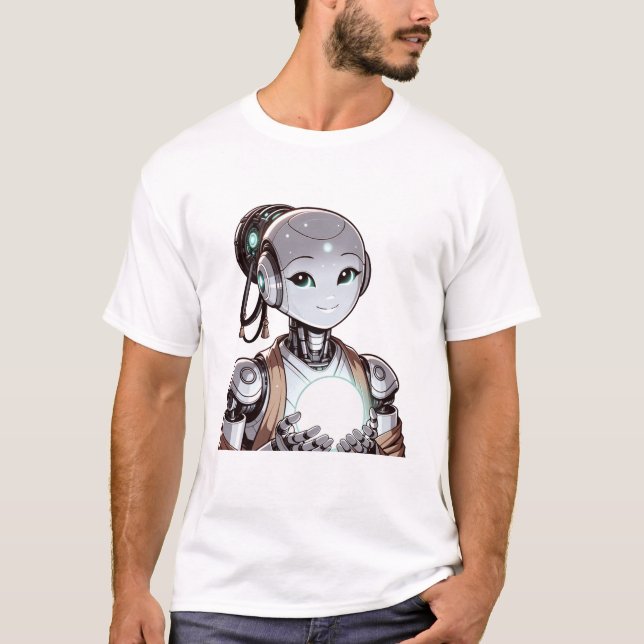 Futuristic Robot T-Shirt Designs (Front)