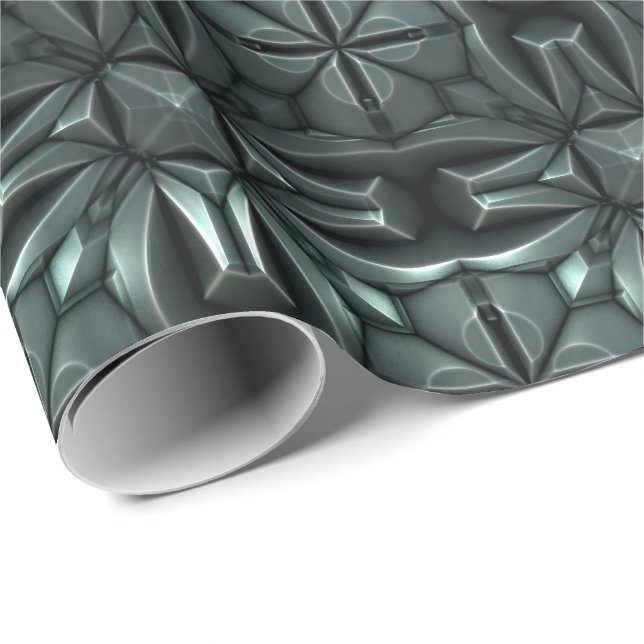 Futuristic Sci-Fi Armour 5 Wrapping Paper (Roll Corner)