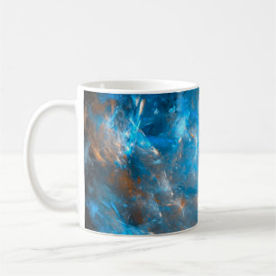 Futuristic space backgroundbackground,abstract,lig coffee mug