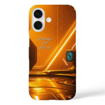 Futuristic Space Station Interior