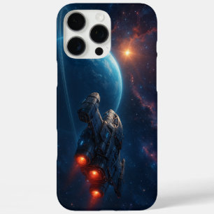 Futuristic Spaceship iPhone 16 Pro Max Case