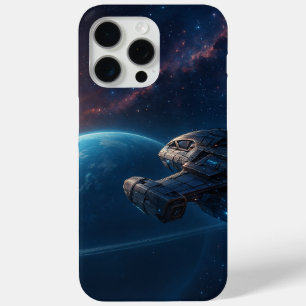 Futuristic Spaceship iPhone 15 Pro Max Case
