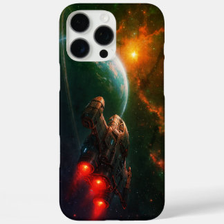 Futuristic Spaceship iPhone 16 Pro Max Case