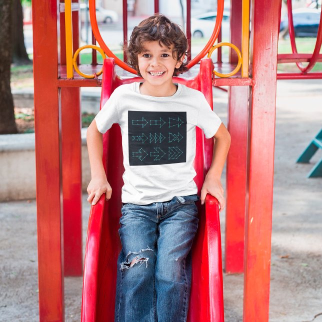 Futuristic Tech Arrow Circuit Design T-Shirt (Creator Uploaded)