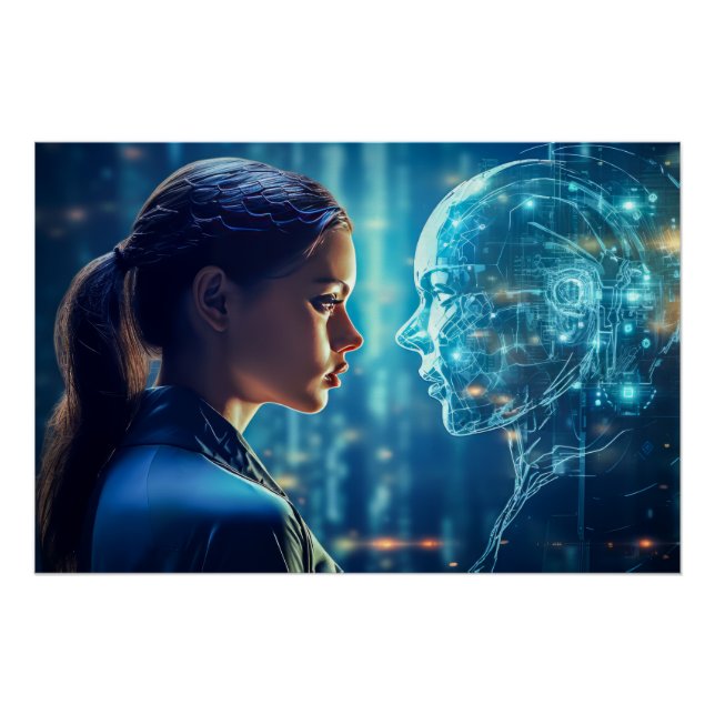 Futuristic Technology Poster (Front)