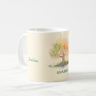 futuristic tree coffee mug