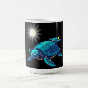 Futuristic Turtle Coffee Mug