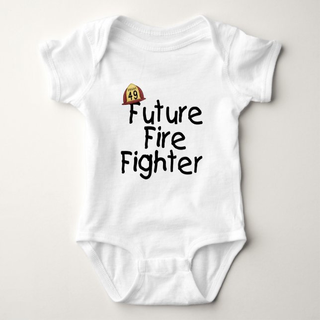 Futurs T-shirts et cadeaux de pompiers (Devant)