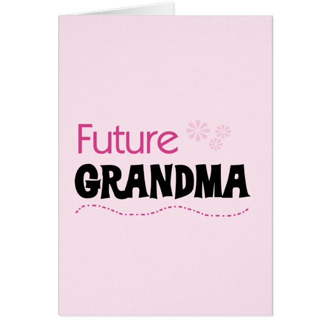 Futurs tee-shirts et cadeaux grand-mère (Devant)
