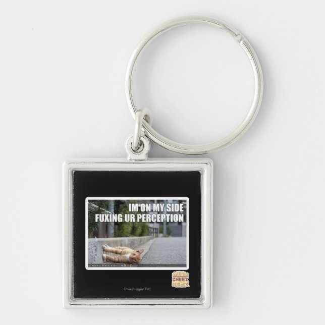 Fuxing Ur Perception Keychain (Front)