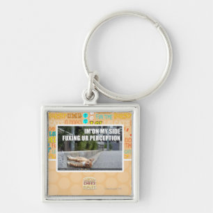 Fuxing Ur Perception Keychain