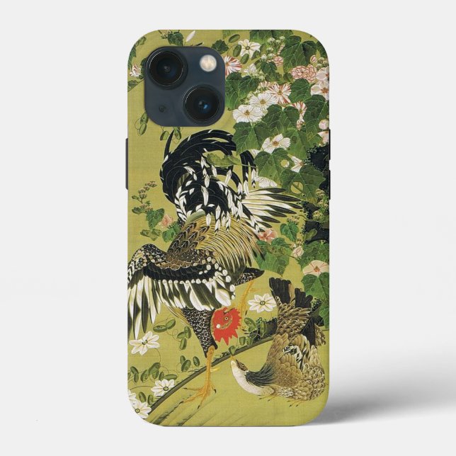 Fuyo Soukeizu Painting by Ito Jakuchu Case-Mate iPhone Case (Back)
