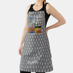 Fuyu Japanese Winter season Art Apron