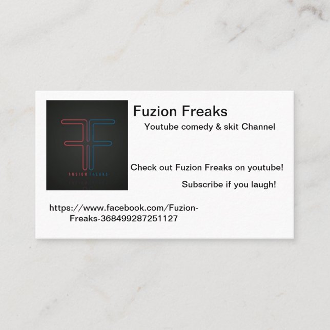 Fuzion Freaks la carte (Devant)