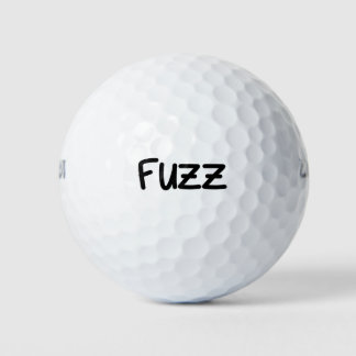 Fuzz Golf Balls