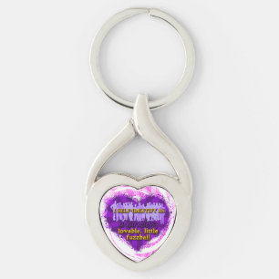 fuzzball keychain