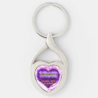 fuzzball keychain