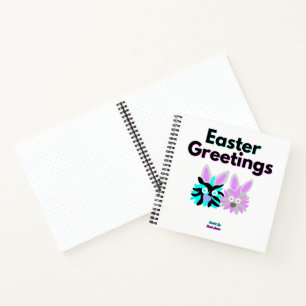 Fuzzies de lapin Carnet spiral (21,6 cm x 21,6 cm)
