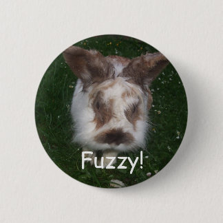 Fuzzy! 2 Inch Round Button