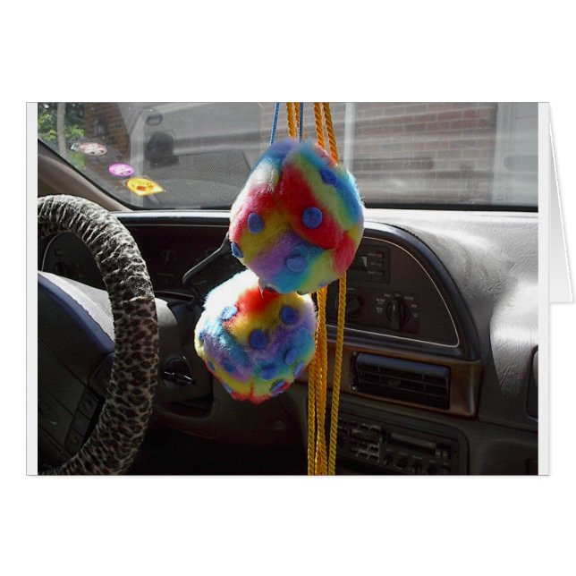 Fuzzy Dice (Front Horizontal)