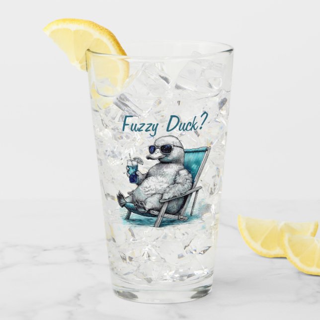 Fuzzy Duck Glass (Front Ice)