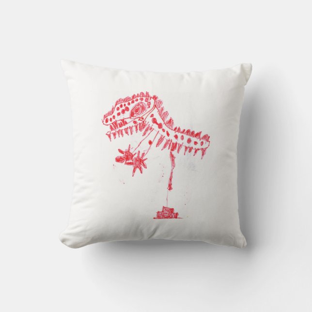 Fuzzy Express® Gzilla Big Boxer Throw Pillow (Front)