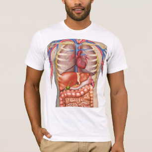 Fuzzy Express® Internal Organs Anatomy T-Shirt