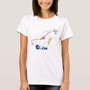Fuzzy Express® Robot Gzilla Cannon Woman T-Shirt