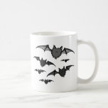 Fuzzy Grey Bats Coffee Mug<br><div class="desc">A swarm of fuzzy grey bats!</div>