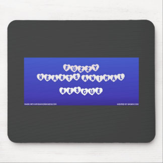 Fuzzy Hearts Mouse Pad