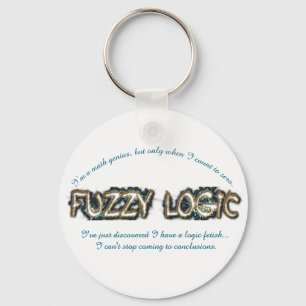 "Fuzzy Logic" Keychain