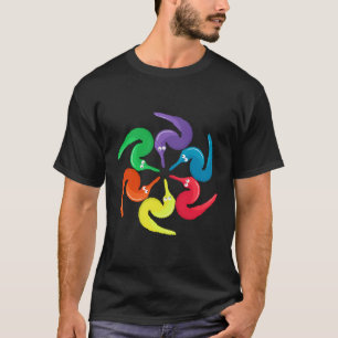 Fuzzy Worms On A String T-Shirt