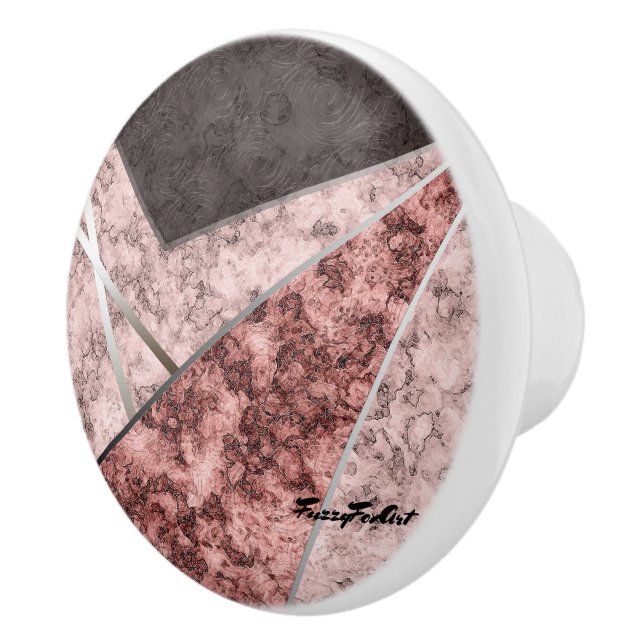 FuzzyFoxArt Ceramic Knob (Right)